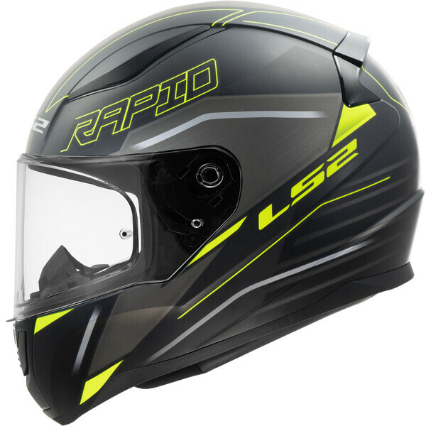 LS2 LS2 FF535 Rapid II Rokku Matt Black/Yellow